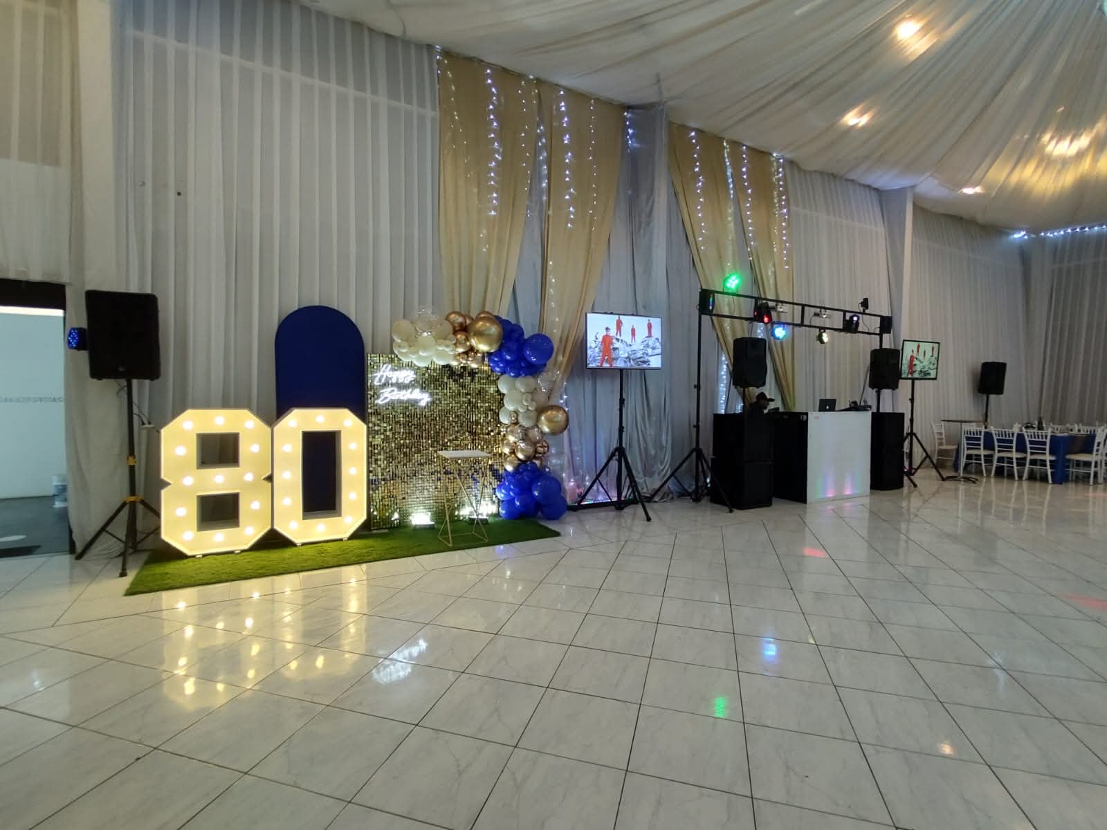 Audio he iluminación