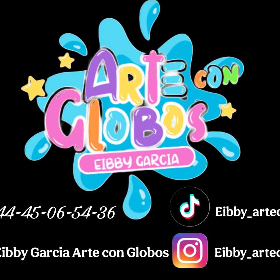 Eibby García Arte con globos