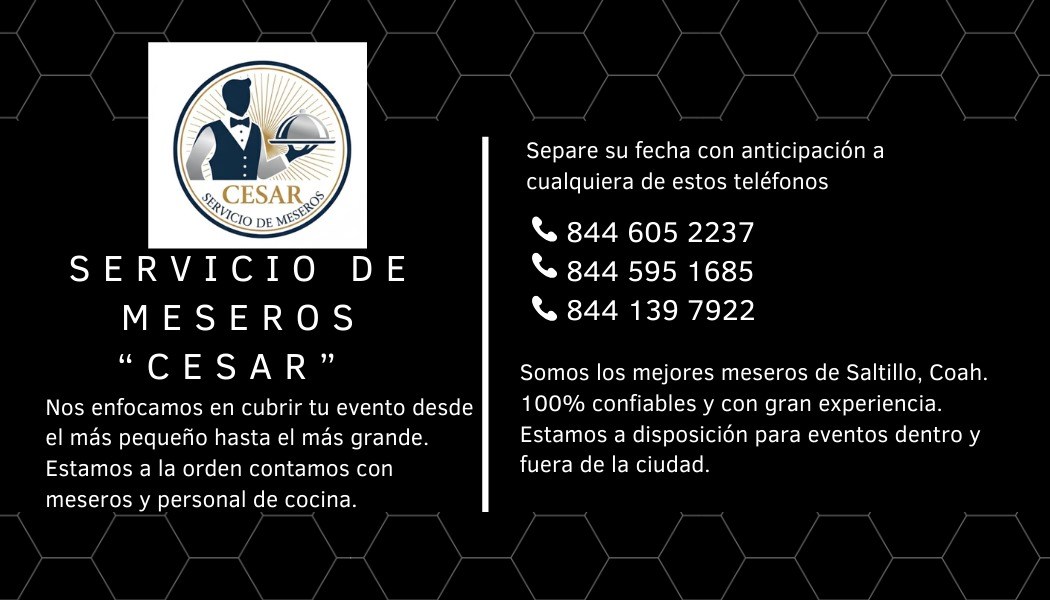 Meseros "Cesar"