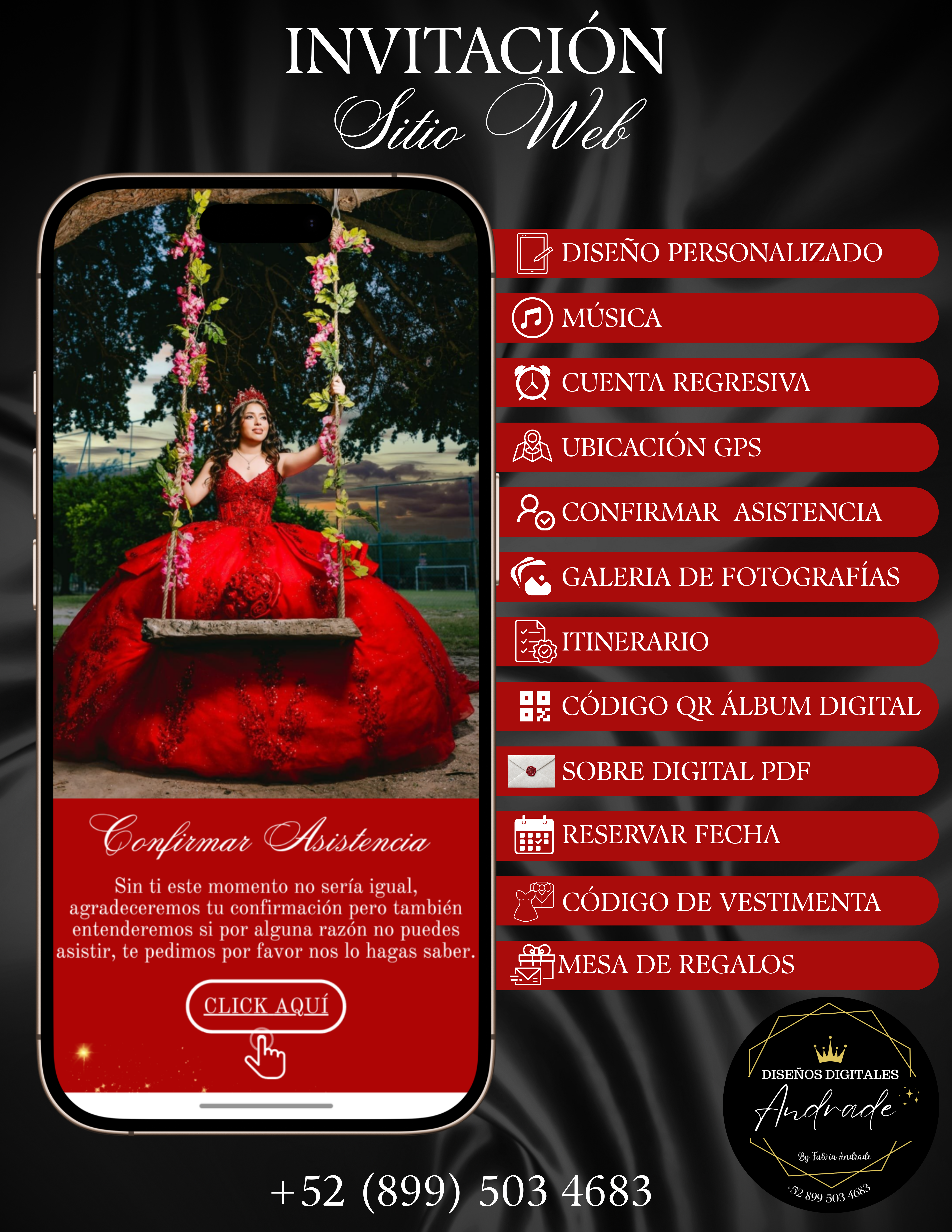 Invitaciones Digitales Sitio Web